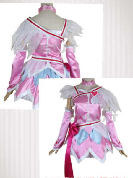 ドキドキプリキュア キュアハート コスプレ 衣装 ウィッグ 即ok