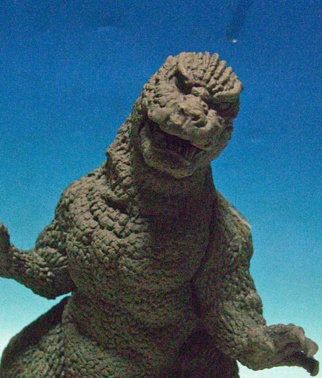 ゴジラ 1984 海洋堂 1/250 未組み立キット ゴジラ(1984) 1/250 ソフビ