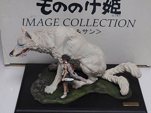 コミニカ もののけ姫 モロ＆サン 完成品 スタジオジブリ 宮崎駿