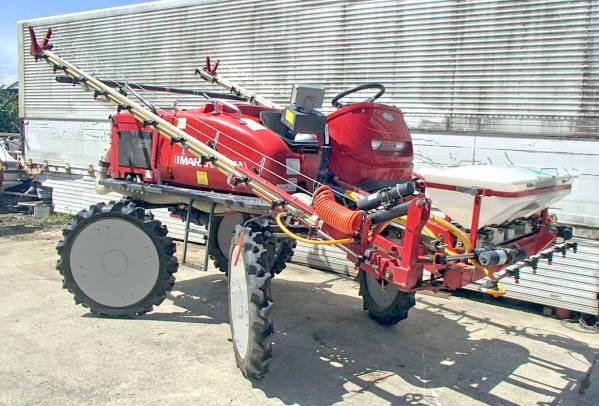 丸山動力噴霧器 管理機 ハイクリアランスブーム トラクター(車体