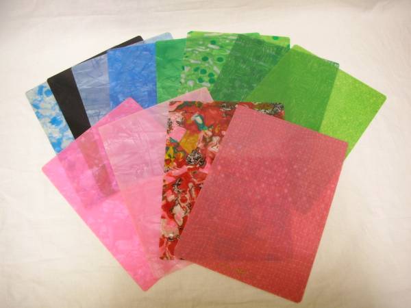 昭和レトロ セルロイド下敷き未使用：レトロ文具筆入れ石鹸入れ(筆記