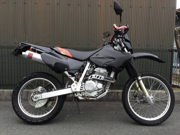 XR250 MD30 カスタム外装 デジタルメーター 社外フルエキ(126cc-250cc 