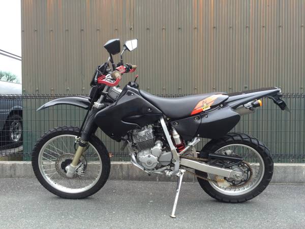 XR250 MD30 カスタム外装 デジタルメーター 社外フルエキ(126cc-250cc 