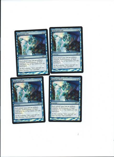 MTG《実物提示教育》 ジャッジ褒章 FOIL 4枚セット(青)｜売買された 