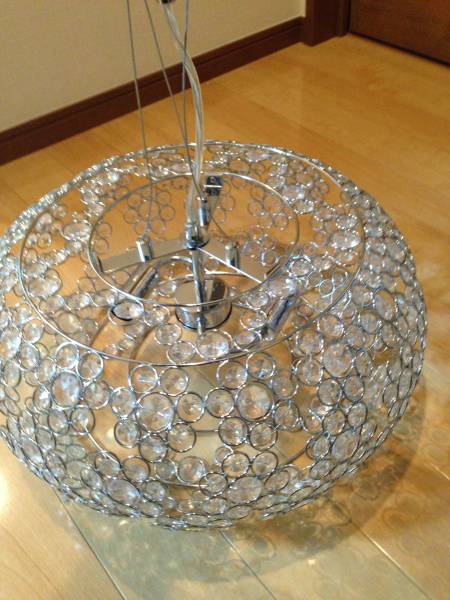 フランフラン　フルールパニエ ペンダントランプ 美品 フランフラン フルールパニエペンダントライト 照明(Francfranc
