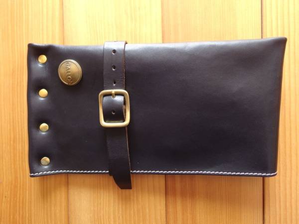 GALLON フォールディングレザーツールバッグ ブラック 未使用