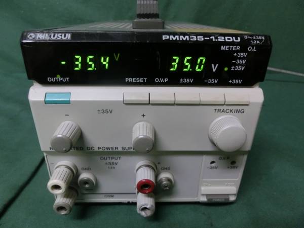菊水 PMM35-1.2DU 直流安定化電源 DC POWER SUPPLY KIKUSUI(その他)｜売買されたオークション情報、yahoo ...