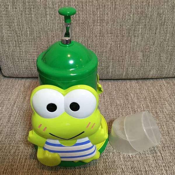 レア品 ケロケロケロッピ かき氷器 けろけろけろっぴ 氷削機(けろ