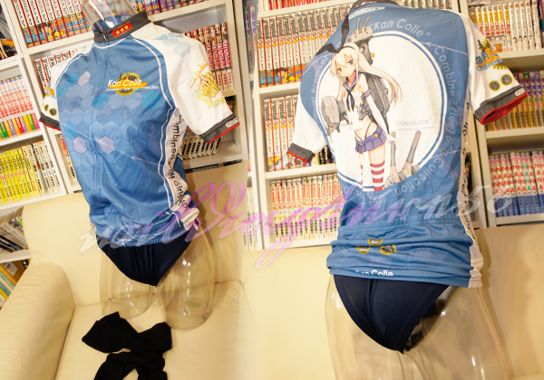 艦これ 島風 サイクルジャージ Sサイズ 中古 艦これ/島風サイクルジャージ+ブルマ【コスプレ撮影済衣装】(衣装一式