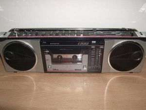 143 SANYO/サンヨー WMR-CM ダブルカセットレコーダー ラジカセ