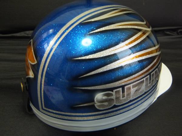 新品 カスタムコルク半 ゴールドファイヤー ブルーラメ セキュリティ