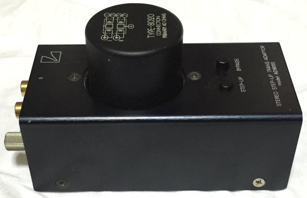 MCカートリッジ用昇圧トランス　LUX/AD8000(TYPE8020)