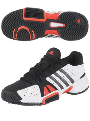 Adidas Barricade Team 2 xJ Wht/Blk Junior 25.0 [アディダス]