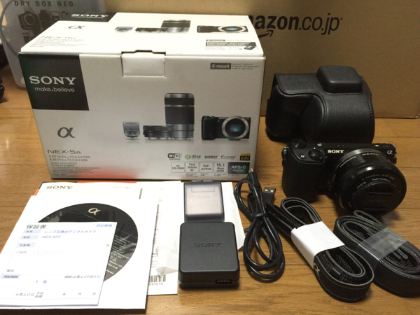 NEX-5R パワーズーム レンズキット E PZ16-50 SELP1650 ブラック