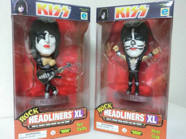 KISS キッス HEADLINERS XL 4体セット 1999 COLLECTION