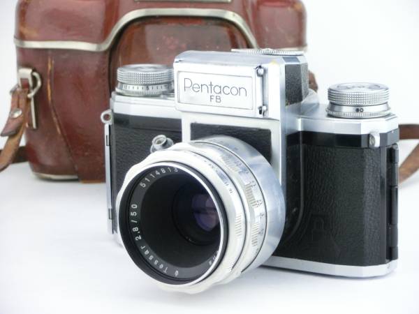 希少完動】PENTACON FB CARL ZEISS TESSAR 2,8/50 ペンタコン 
