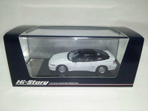 ハイストーリー 1/43 三菱エクリプス GSR-4 1989 ホワイト