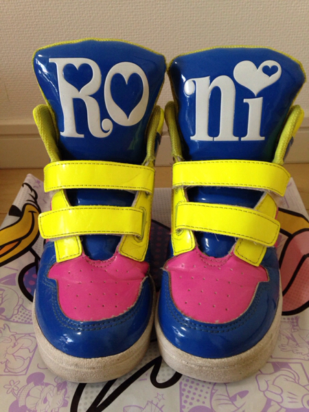 ロニィ★RONI★ハイカットスニーカー★シューズ★靴★20cm