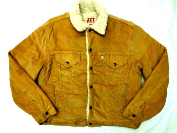 Levi's リーバイス コーデュロイ 裏ボア Gジャン ジャケット 44