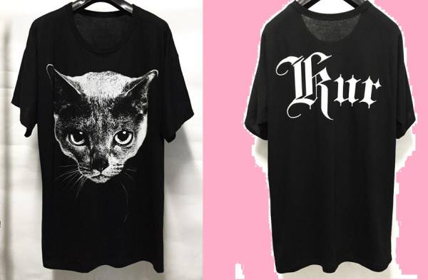 広島限定！清春◇黒夢CATxKur◇BIG Tシャツ猫hydeマオVAMPSシド(T