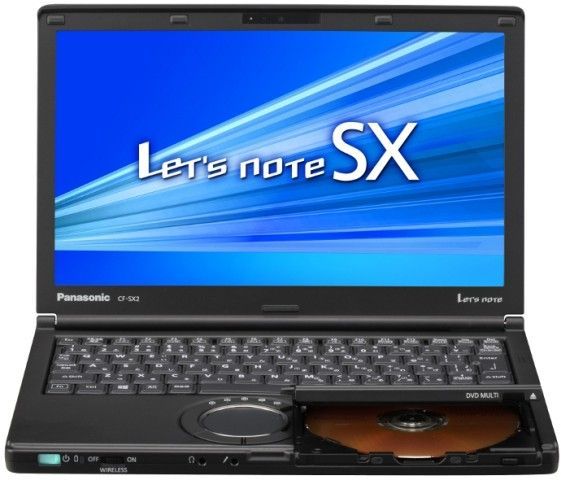 レッツノート CF-SX2 LEBBR 希少な黒 中古(12インチ～)｜売買された