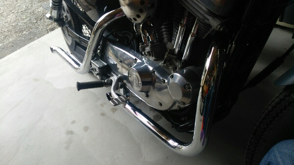 03スポーツスターxlブルーグルーブ社製ターンアウトマフラー ハーレーダビッドソン用 売買されたオークション情報 Yahooの商品情報をアーカイブ公開 オークファン Aucfan Com