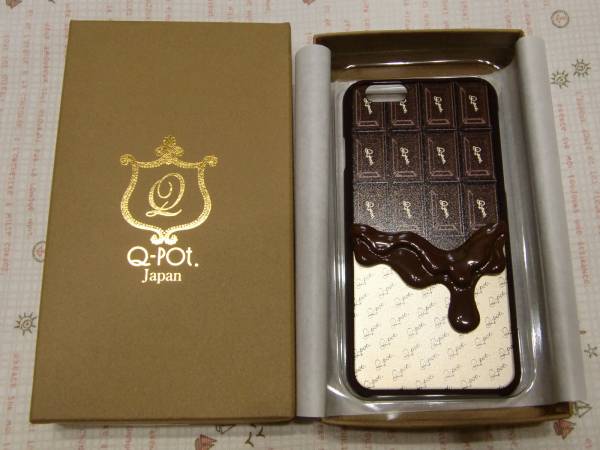 ★Q-pot　メルティーチョコレート　iPhone6　ケース★未使用品