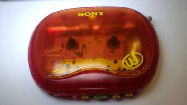 SONY☆WM-EQ2☆スケルトン/カセットウォークマン☆1オーナー☆美(再生