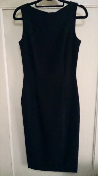美品 セオリー ワンピース 2 黒 ノースリーブ theory 定番