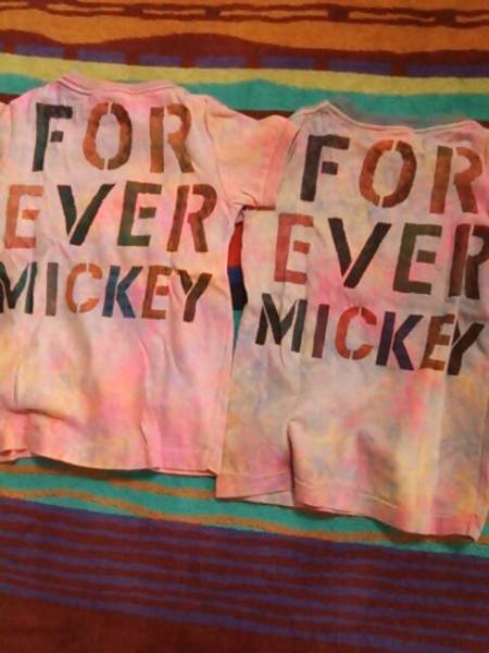 デニム&ダンガリーミッキーTシャツ120gotohollywoodワンピCAP