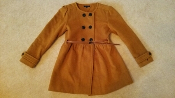 可愛い トミーヒルフィガー キッズ コート 6T 120 ベルト付