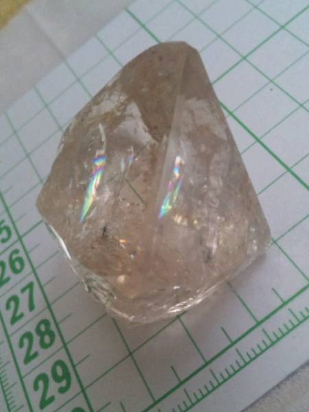 【送料無料】虹入り トパーズ モゴック鉱山産 パワーストーン