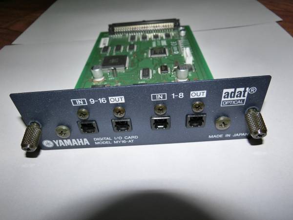 YAMAHA MY16-AT　Mini-YGDAI Cards 　ヤハマ　MY-16　ADAT