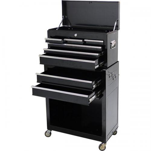 工具収納 チェスト&キャビネットセット BLACK（10100）