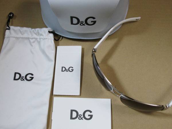 D&G ドルガバ サングラス 白 GACKT愛用 ガクト着 レア 廃盤(サングラス