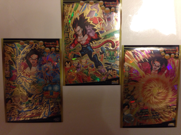 ドラゴンボールヒーローズ UR3枚 孫悟空GT.ベジータGT