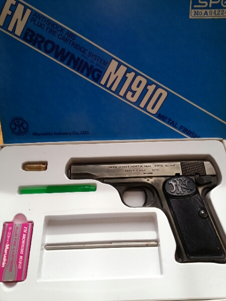 マルシン ブローニング M1910 モデルガン_1