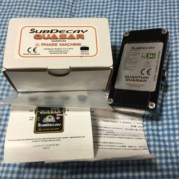 Subdecay Quasar Quantum フェイザー 正規品 美品(フェイザー)｜売買