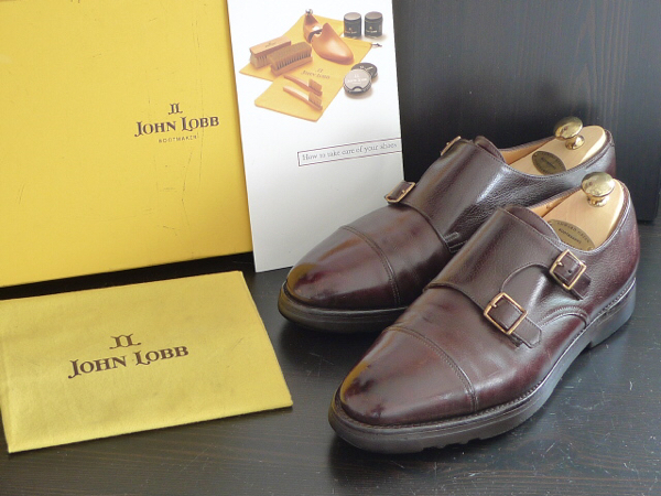 ☆ジョンロブ☆ウィリアム 7.5E 9795ラスト ダークブラウン