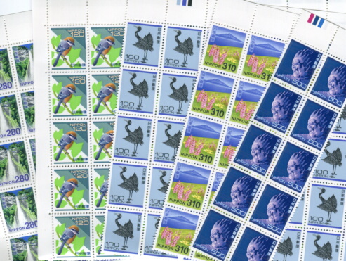 【送料込】　普通切手　64800円分