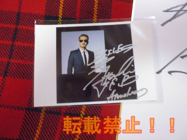 ◇ EXILE ATSUSHI 直筆サイン色紙&フォト ◇