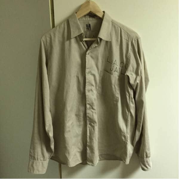 1円 ビンテージ囚人服m古着ベージュ白シャツ プリズンu S Mサイズ 売買されたオークション情報 Yahooの商品情報をアーカイブ公開 オークファン Aucfan Com