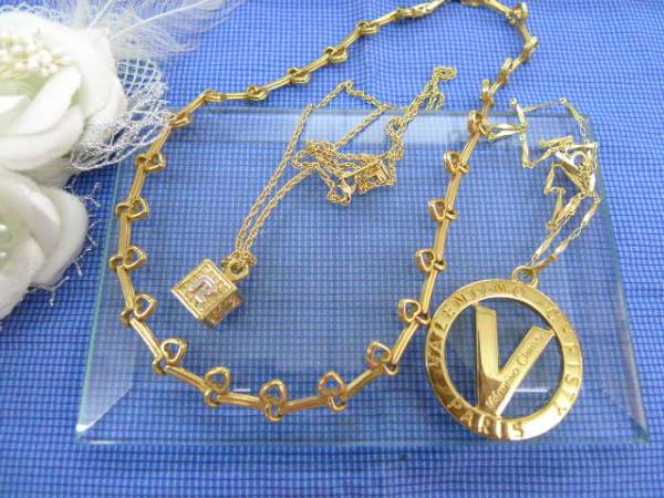 ◆ニナリッチ・ヴァレンチノ◆ネックレス3点◆ユS0317◆