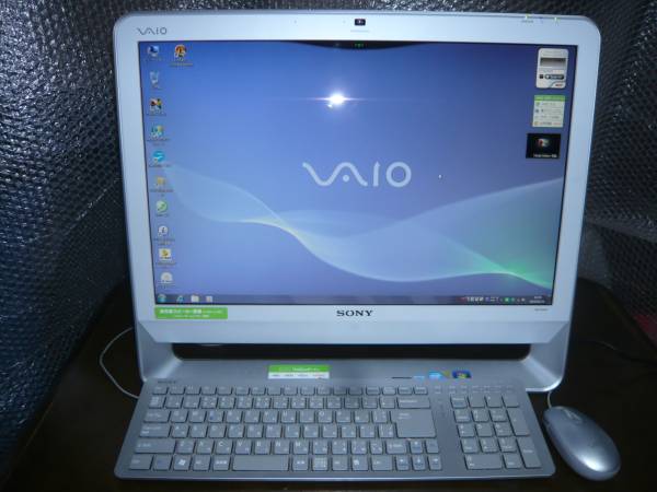 ソニー VＧＣ－ＪＳ74ＦＢ Core 2 Duo 3G 4G付属品付動作品