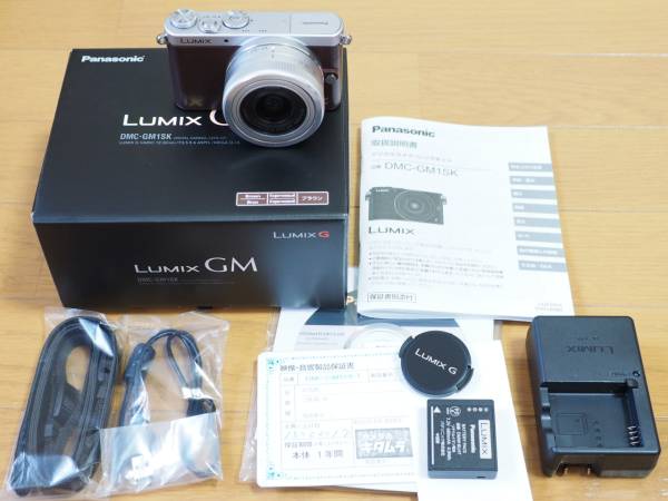 中古パナソニック DMC-GM1S ボディ ブラウン｜｜カメラの 新同品