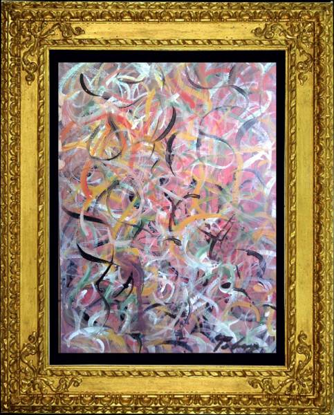 マーク.トビー MARK TOBEY ☆ ドローイング (デッサン画) 肉筆