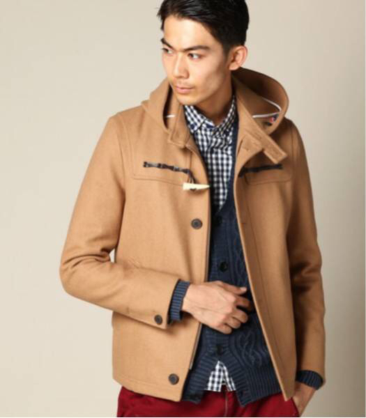 men's melrose メルローズ ダッフルコート Mサイズ 約2万円 美品