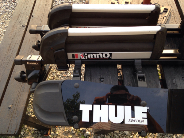 ルーフキャリア INNO THULE アルテッツァ（検）USDM ヘラフラ(キャリア 