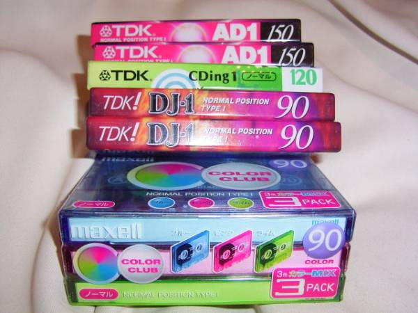 カセットテープ TDK AD1 150 ノーマルのカセットテープ