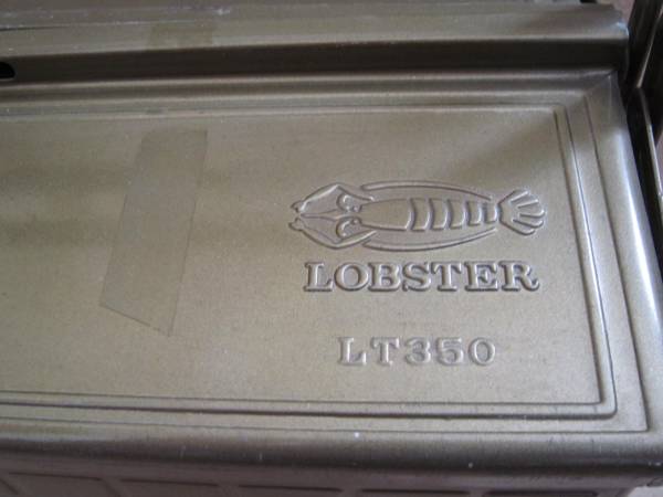 中古 LOBSTER ツールボックス LT350 工具箱 ロブテックス(携行型 